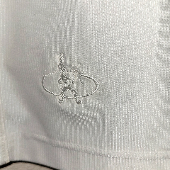 Tennis Apparel skort/top 2 piece set by Balle de Match, XS/S, White/Teal, GUC - Picture 5 of 16